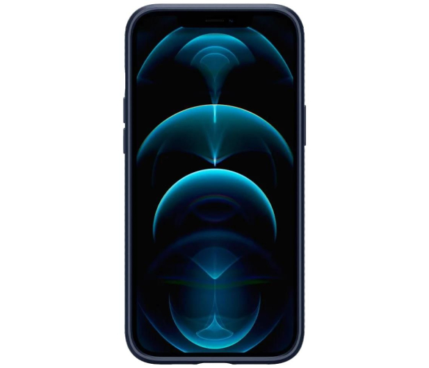 SPIGEN Etui LIQUID AIR do iPhone 12 PRO MAX NAVY BLUE - 1080822 - zdjęcie 3